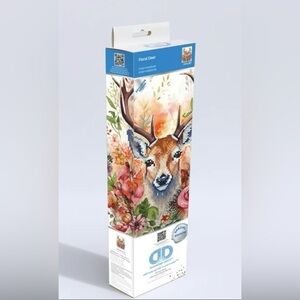 Floral Deer Diamond Dotz Painting Kit. Special Edition. New with tags in box.